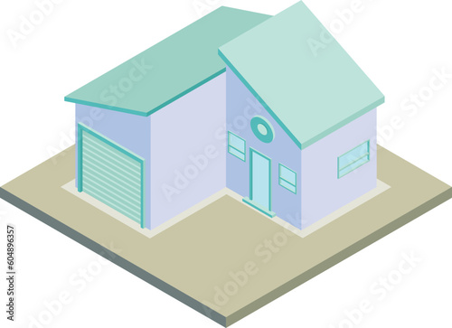 Isometric Building © kalee