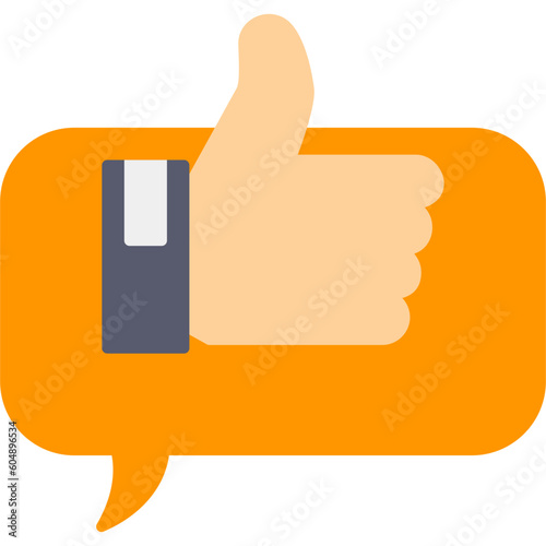 Positive Comment Icon