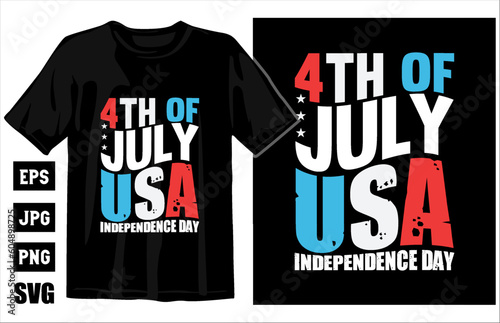 4th July independent day t-shirt design, freedom t-shirt design vector, independence day vintage t-shirt