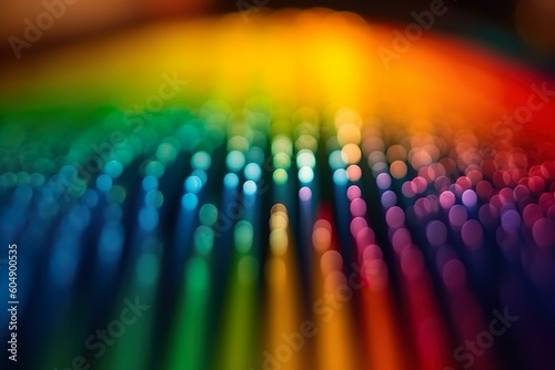 Regenbogen Hintergrund, Design Abstrakt, Bunt, Farben, generative AI