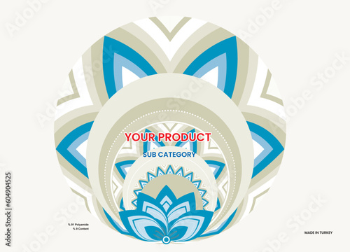 Product Packaging Design Seamless Vector