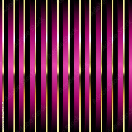 pink gold and black metallic stipes 