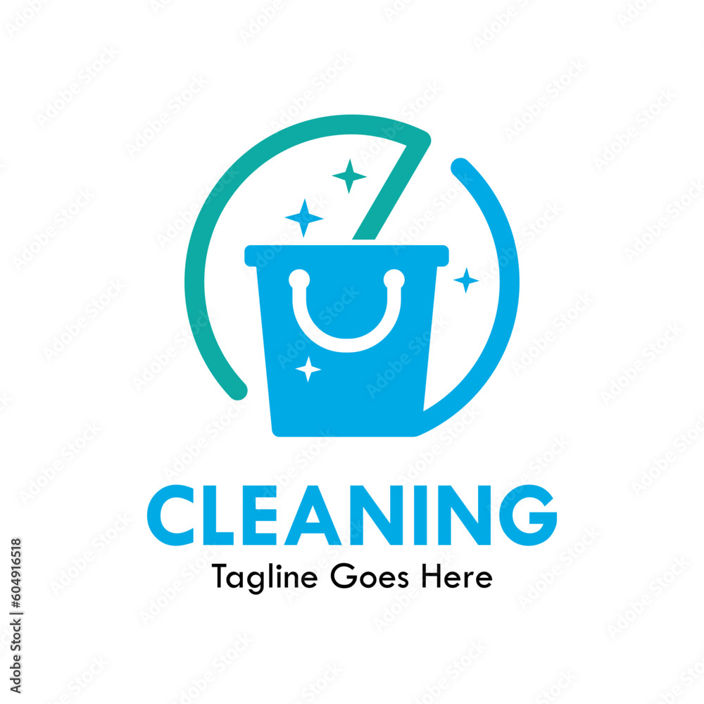 Cleaning design logo template illustration Cleaning design logo template illustration