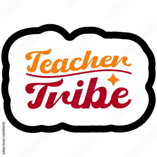 Retro Teacher  T-shirt Design, Vector