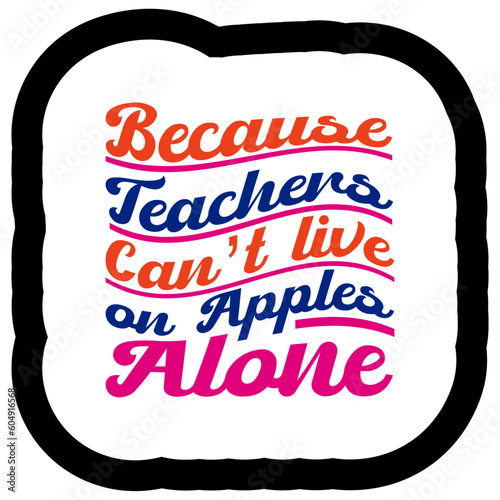 Retro Teacher  T-shirt Design, Vector