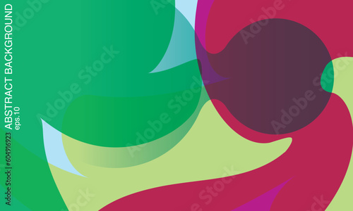 Vector fluid and Colorful background. Vector eps10