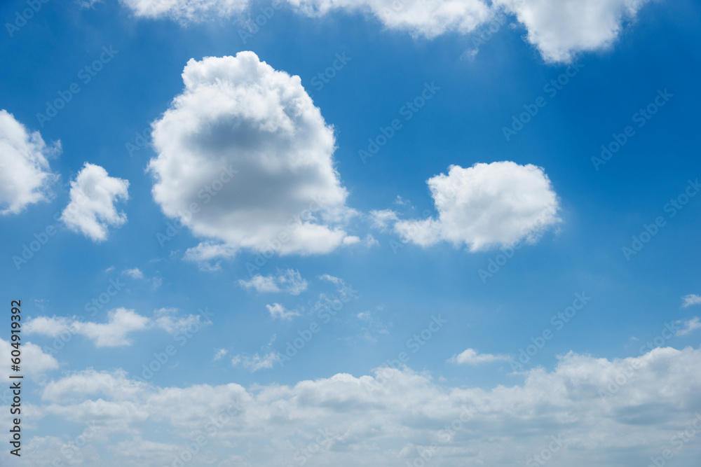 Blue sky background with many clouds Blue sky background with many clouds