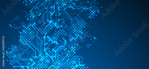 Abstract background on technological and scientific topics.