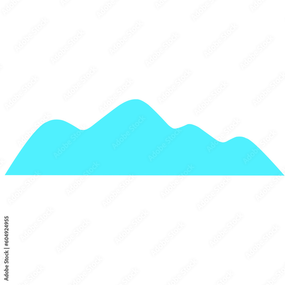 Ice mountain Landscape Ice mountain Landscape