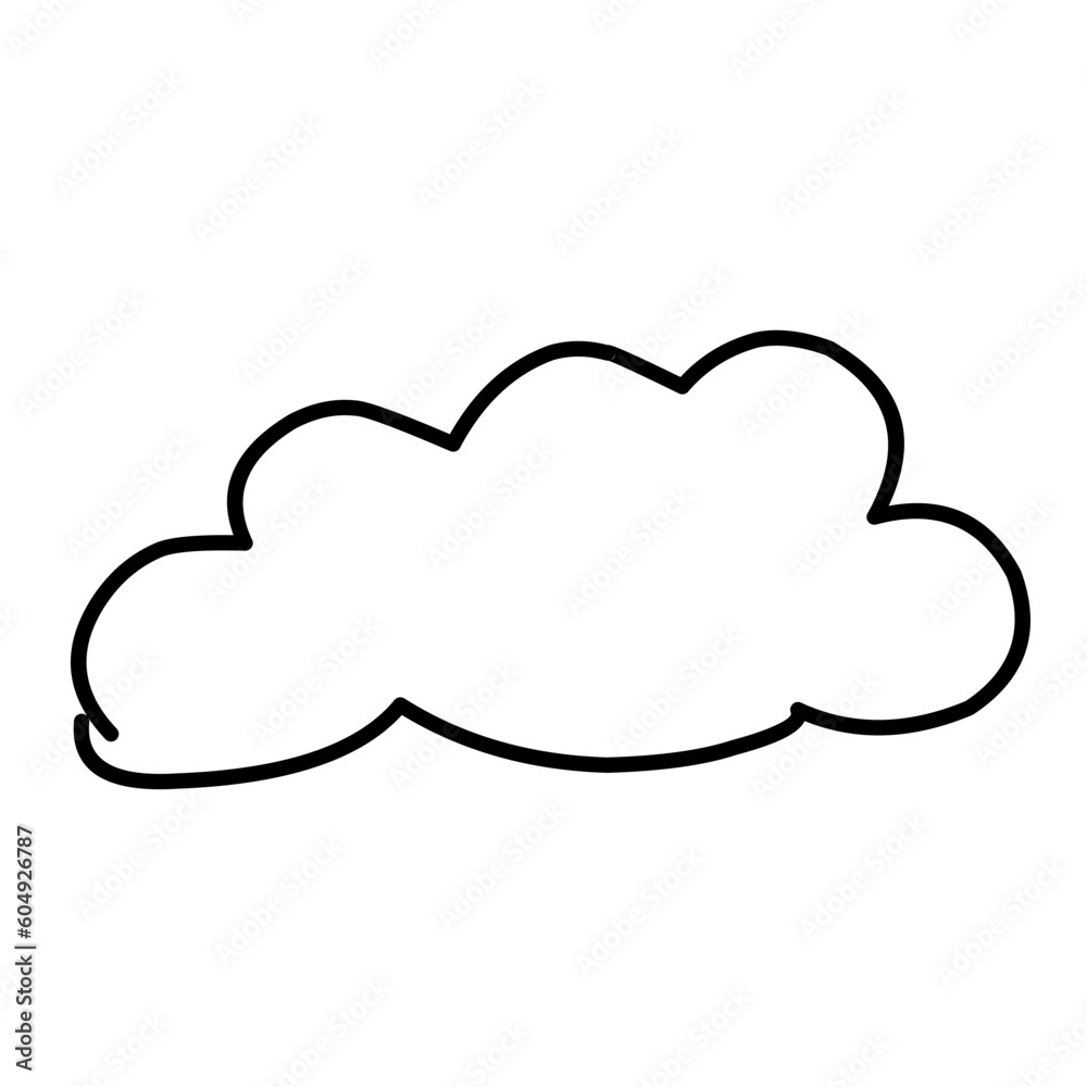 Cloud Line Icon Cloud Line Icon