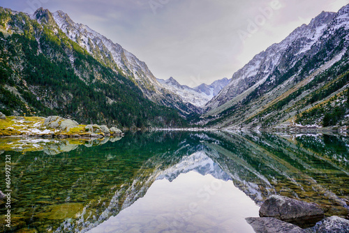 lake in the tatra mountains