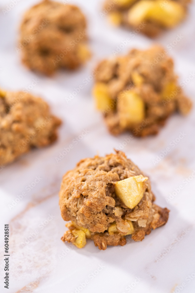 Apple oatmeal cookies Apple oatmeal cookies