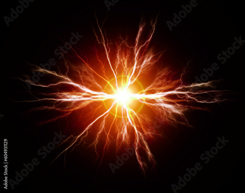 Pure Power and Electricity Plasma Bolts of Shocking Energy