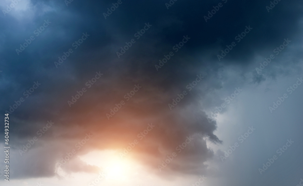 Background of dark storm clouds Background of dark storm clouds