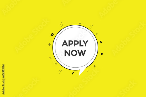 apply now vectors, sign, level bubble speech apply now

