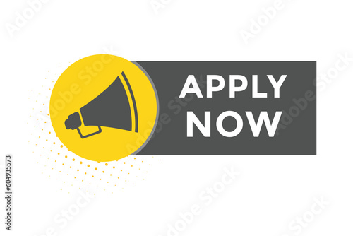 apply now vectors, sign, level bubble speech apply now
