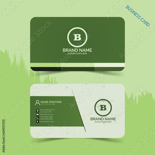 modern business card template