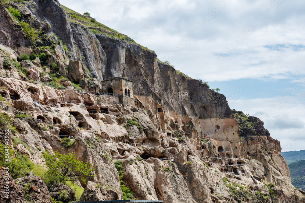 Vardzia is a cave monastery site in southern Georgia.
Vardzia is a cave monastery site in southern Georgia.