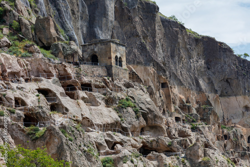 Vardzia is a cave monastery site in southern Georgia. 