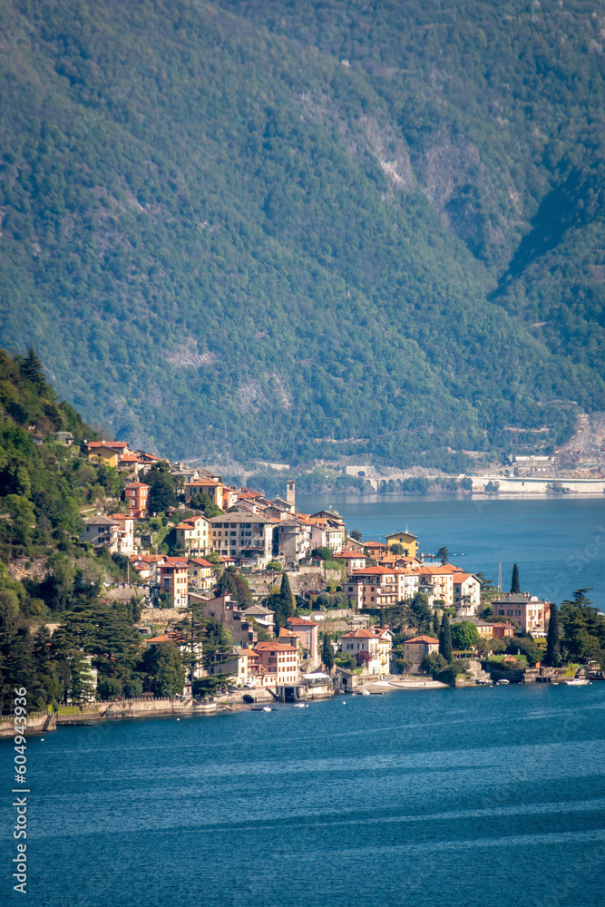 Torrigia at southwestern branch of Lake Como, Italy