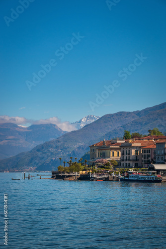 Scenic view of Bellagio at Lake Como  Italy