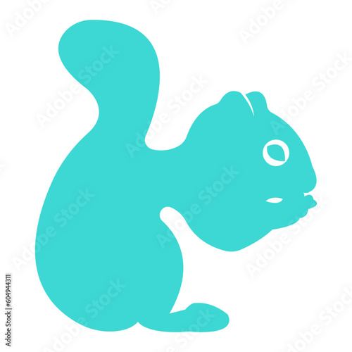 squirrel icon illustration vector