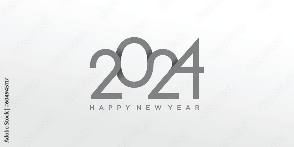 2024 logo design vector with modern unique and creative concept 2024 logo design vector with modern unique and creative concept