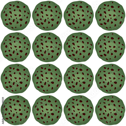 Pattern homemade cookie different taste in pastry biscuit