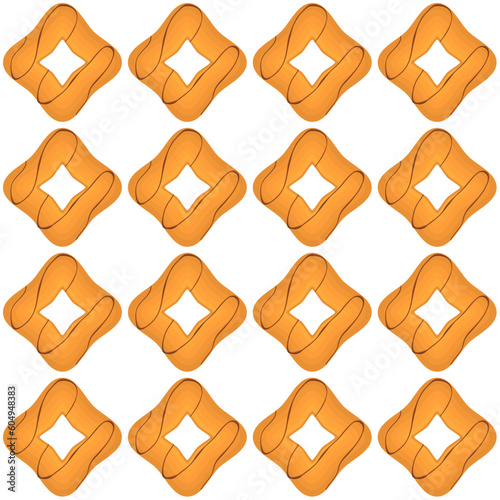 Pattern homemade cookie different taste in pastry biscuit