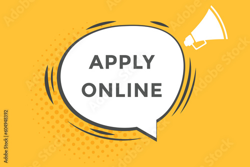 apply online vectors, sign, level bubble speech apply online

