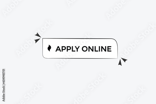 apply online vectors, sign, level bubble speech apply online
