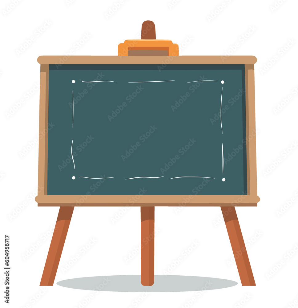 Blackboard illustration on white transparent background. Blackboard illustration on white transparent background.