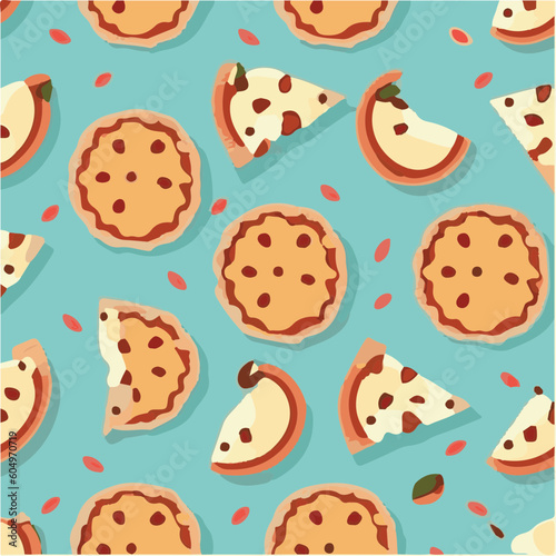 cute simple apple pie pattern, cartoon, minimal, decorate blankets, carpets, for kids, theme print design

