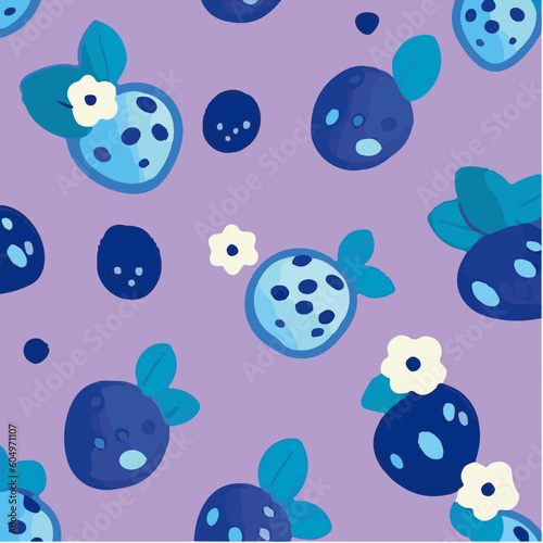 cute simple blueberry pattern, cartoon, minimal, decorate blankets, carpets, for kids, theme print design
