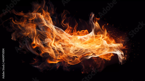 flame illustration 