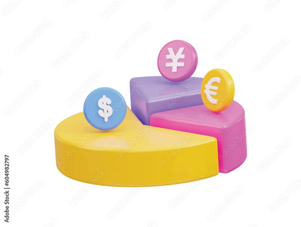 infographic icon 3d rendering vector illustration infographic icon 3d rendering vector illustration