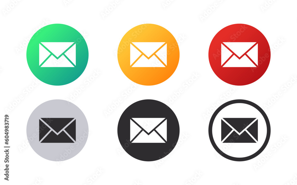 Message icons. Social media message. Notification icons. Vector scalable graphics Message icons. Social media message. Notification icons. Vector scalable graphics