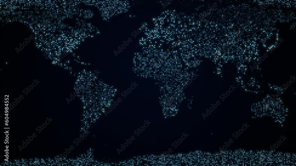 Global network connection concept. Big data visualization. Hi-tech future technology background. Social network communication in the global computer networks. International internet business