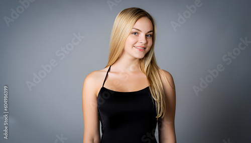 Blond young woman 
