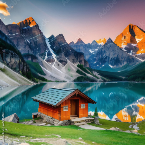 swiss mountains landscape