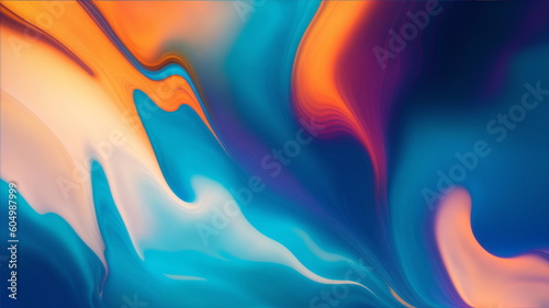 Abstract marbel fluid background, generative ai