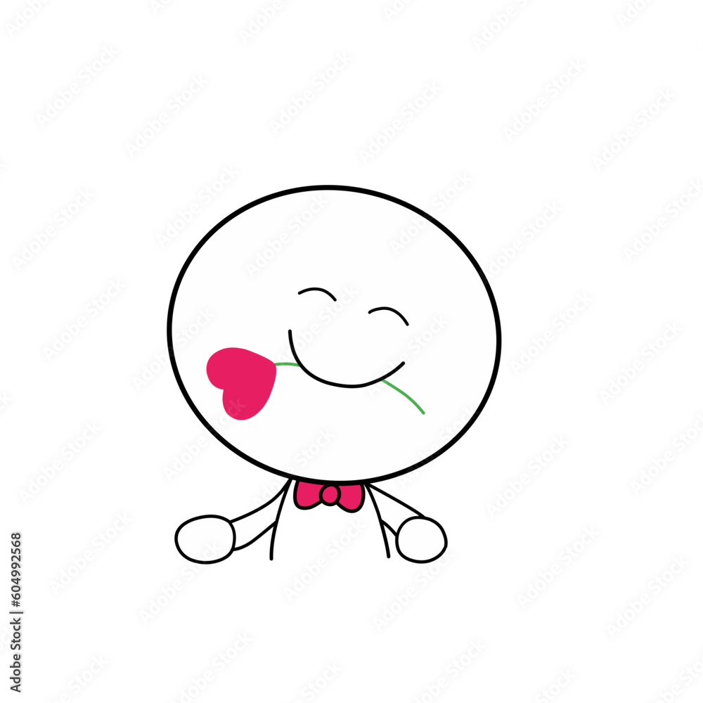 Cartoon face. Expressive eyes and mouth, smiling, crying and surprised facial expressions of the characters. Caricature comic emotion or doodle emoticon. Isolated vector illustration icons set Cartoon face. Expressive eyes and mouth, smiling, crying and surprised facial expressions of the characters. Caricature comic emotion or doodle emoticon. Isolated vector illustration icons set