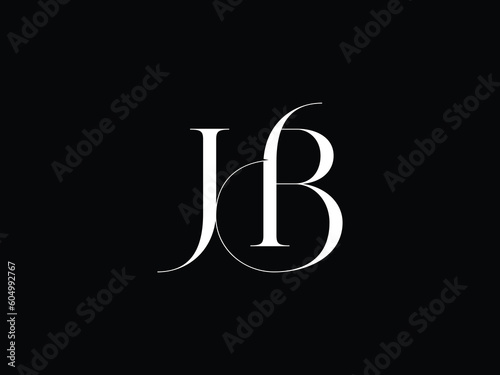 Creative BH, BH, initial monogram elegant vector logo template	 photo