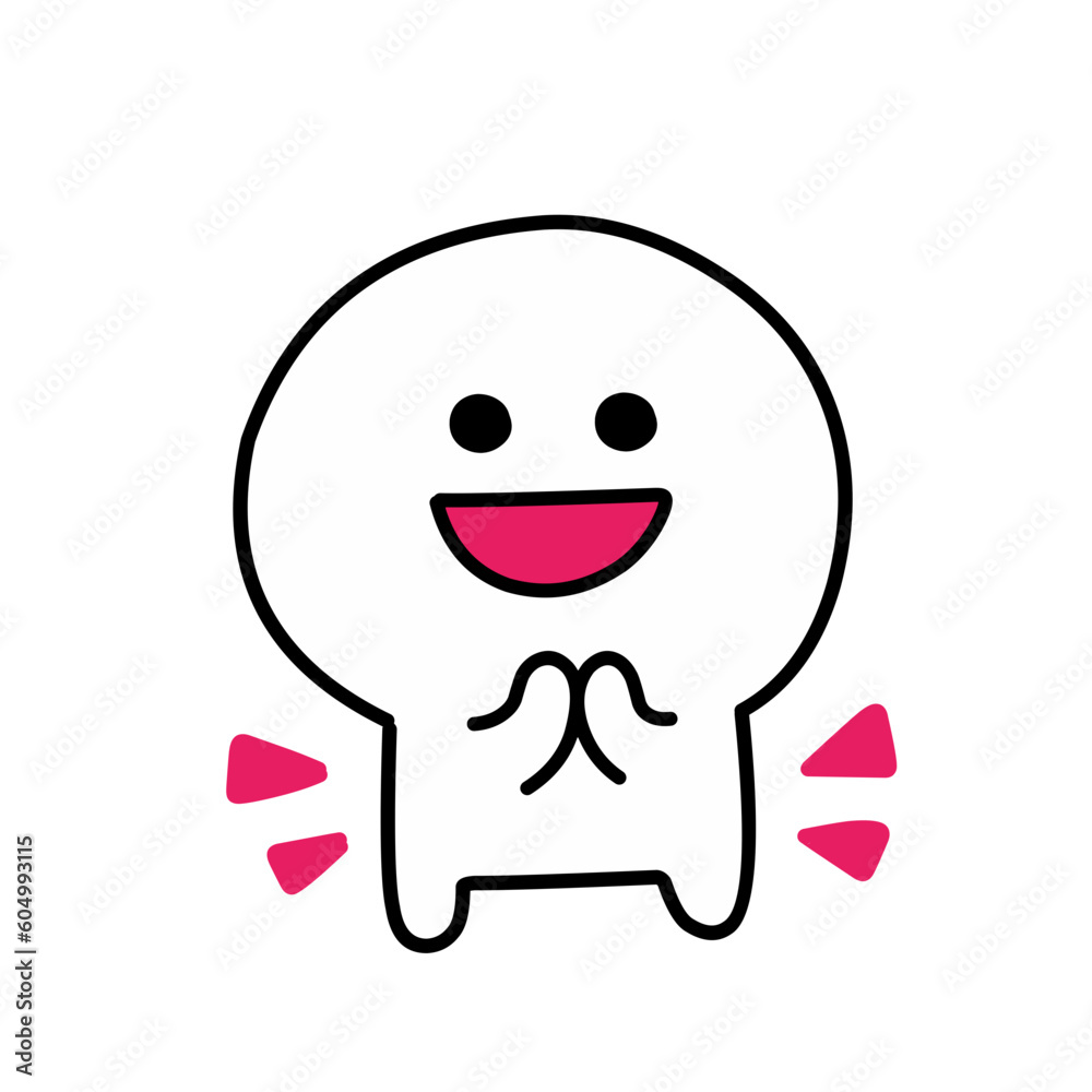 Cartoon face. Expressive eyes and mouth, smiling, crying and surprised facial expressions of the characters. Caricature comic emotion or doodle emoticon. Isolated vector illustration icons set Cartoon face. Expressive eyes and mouth, smiling, crying and surprised facial expressions of the characters. Caricature comic emotion or doodle emoticon. Isolated vector illustration icons set