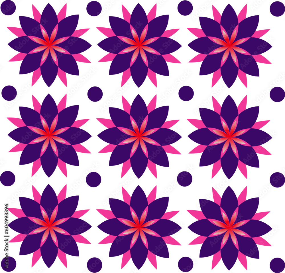 seamless pattern with flowers seamless pattern with flowers