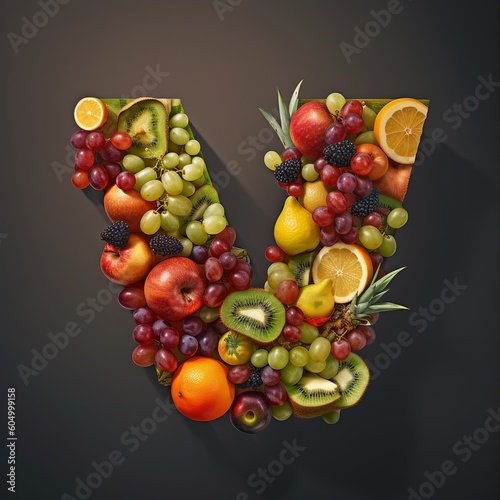 fruit  letter  alphabet  food  apple  orange  fruits  fresh  grape  healthy  banana  grapes  isolated  green  ripe  red  strawberry  diet  lemon  tropical  pineapple  kiwi  pear  generative ai