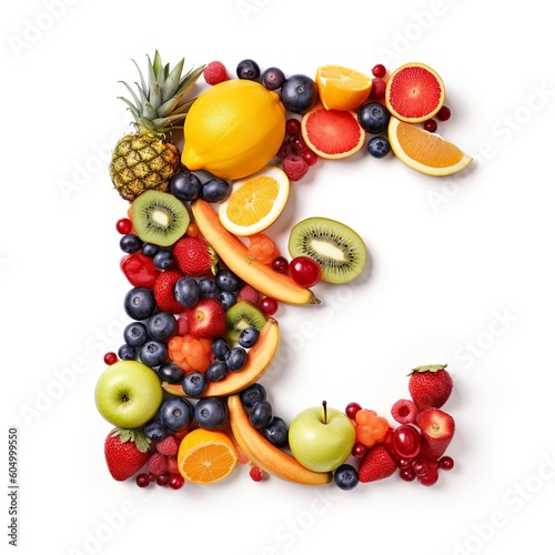 fruit letter alphabet