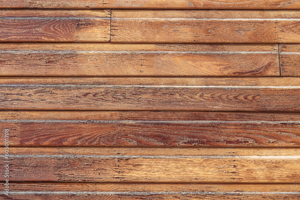 Obraz premium Peeling varnish on a wooden board
