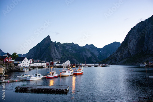 Lofoten kleines Fischerdorf 