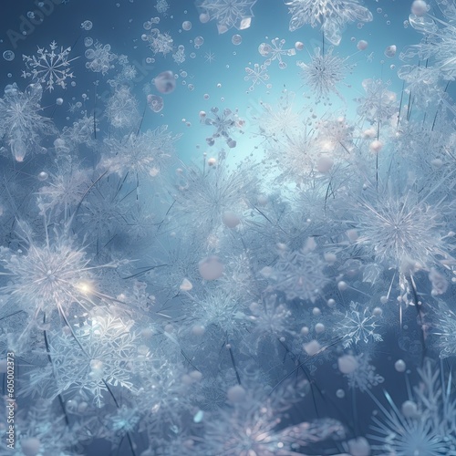 blue christmas background